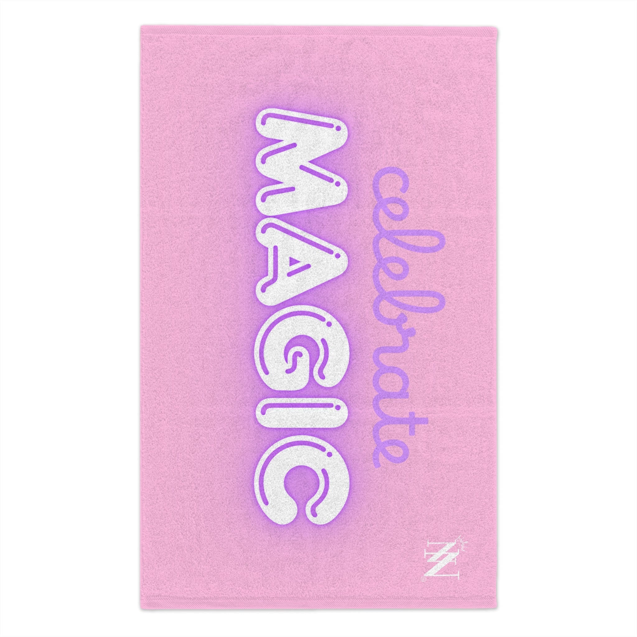 Celebrate Magic Light Pink | Mix & Match Soft Fun-Flirty Lovers’ Towels