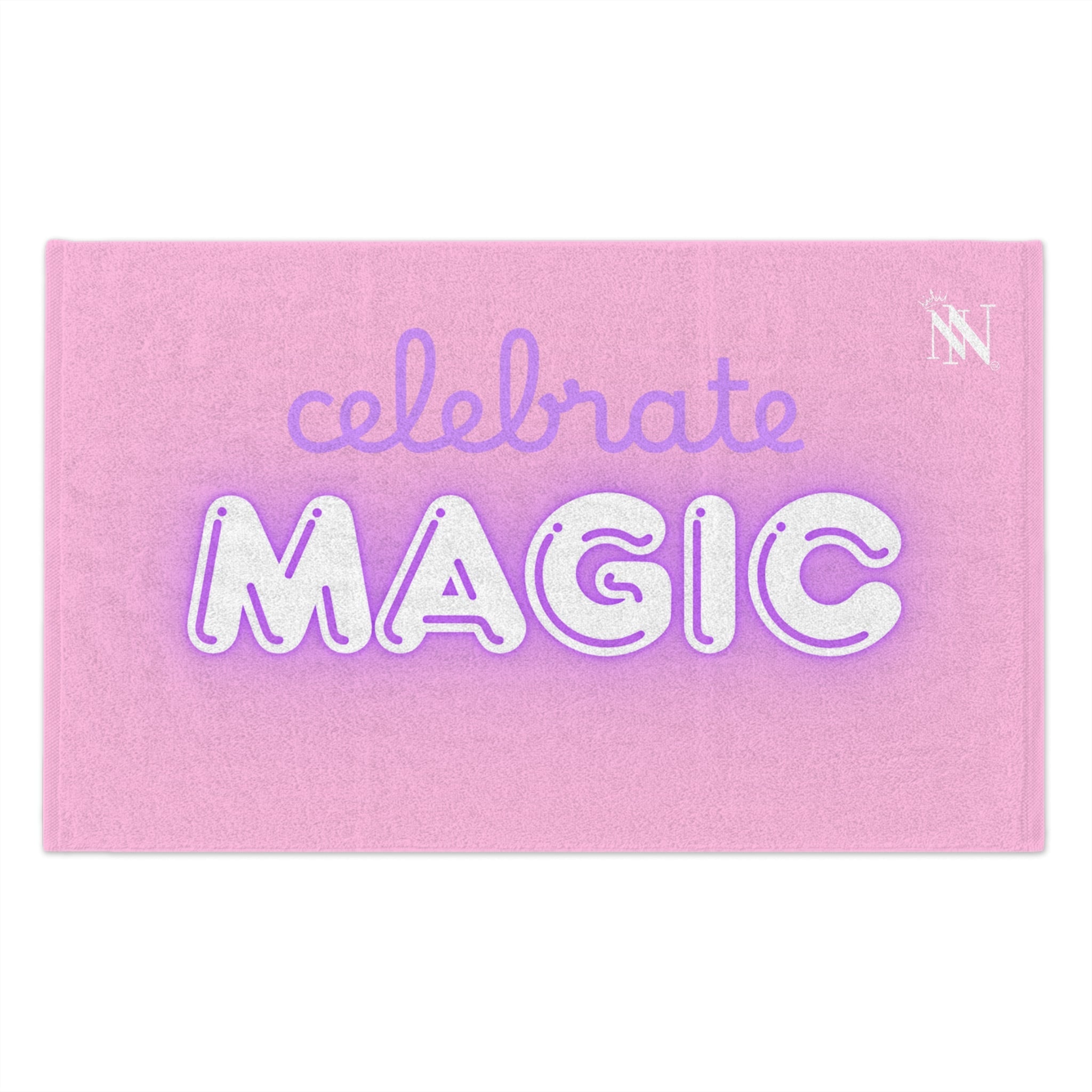 Celebrate Magic Light Pink | Mix & Match Soft Fun-Flirty Lovers’ Towels
