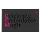Celebrate Undeniable Magic Dark Grey | Mix & Match Soft Fun-Flirty Lovers’ Towels