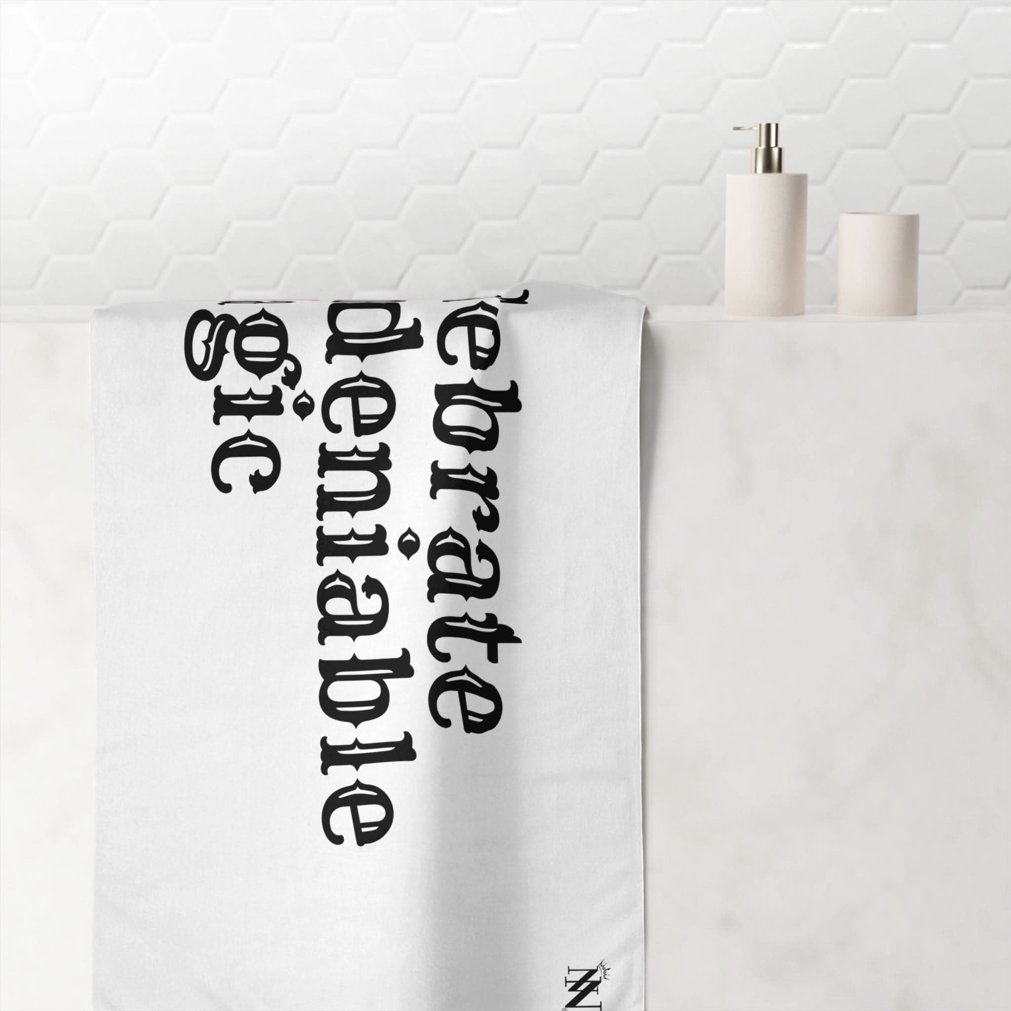 Celebrate Undeniable Magic | Mix & Match Naughty XL Fun-Flirty Lovers’ Towels