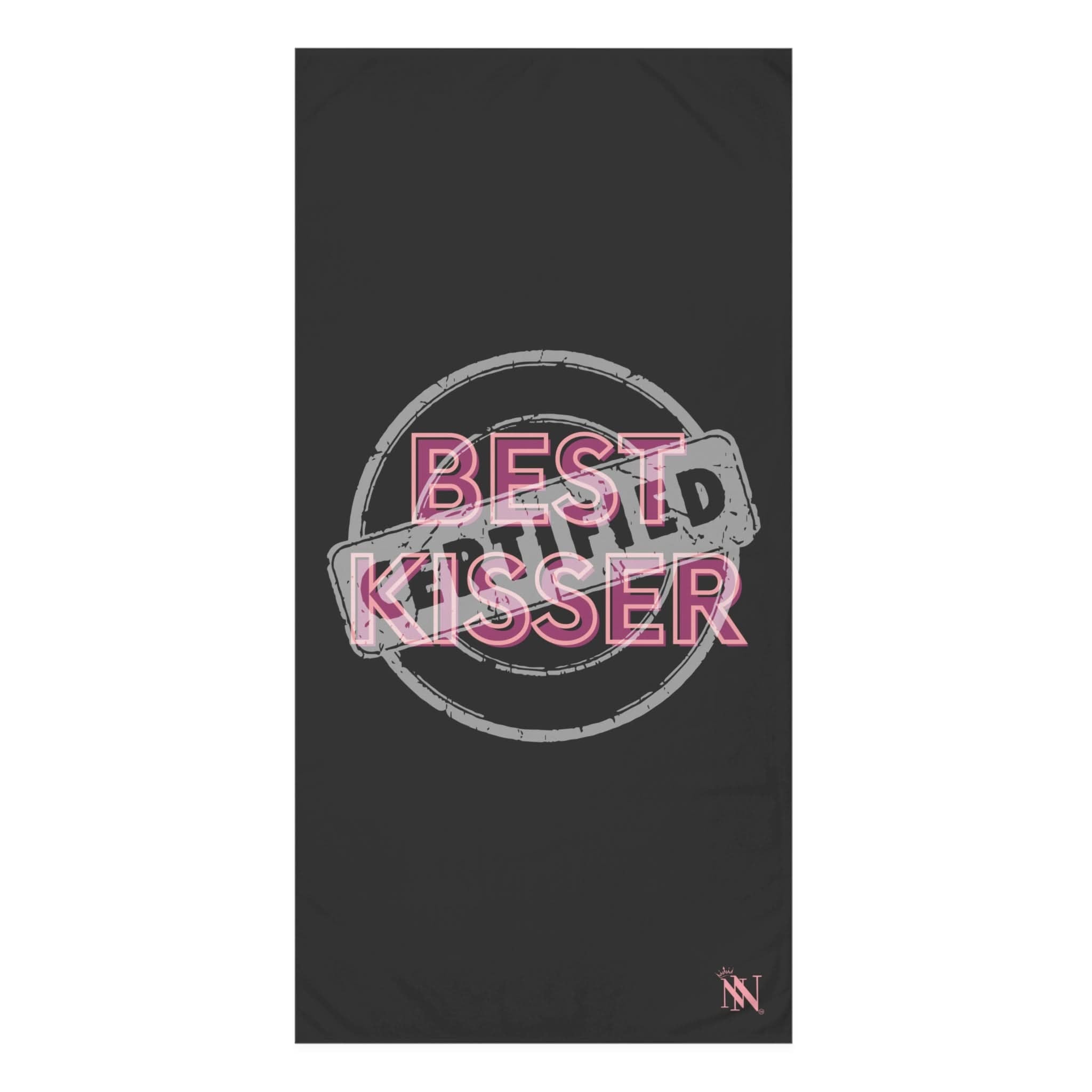 Certified: Best Kisser | Mix & Match Naughty XL Fun-Flirty Lovers’ Towels