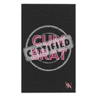 Certified: Cum Brat | Mix & Match Soft Fun-Flirty Lovers’ Towels