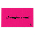 Changes Cum! Pink | Mix & Match Soft Sex Towels | Flirty Lovers’ Gifts