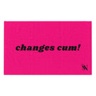 Changes Cum! Pink | Mix & Match Soft Sex Towels | Flirty Lovers’ Gifts