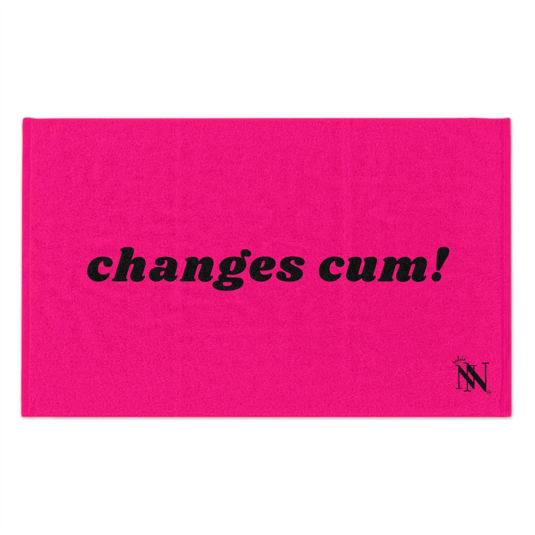 Changes Cum! Pink | Mix & Match Soft Sex Towels | Flirty Lovers’ Gifts