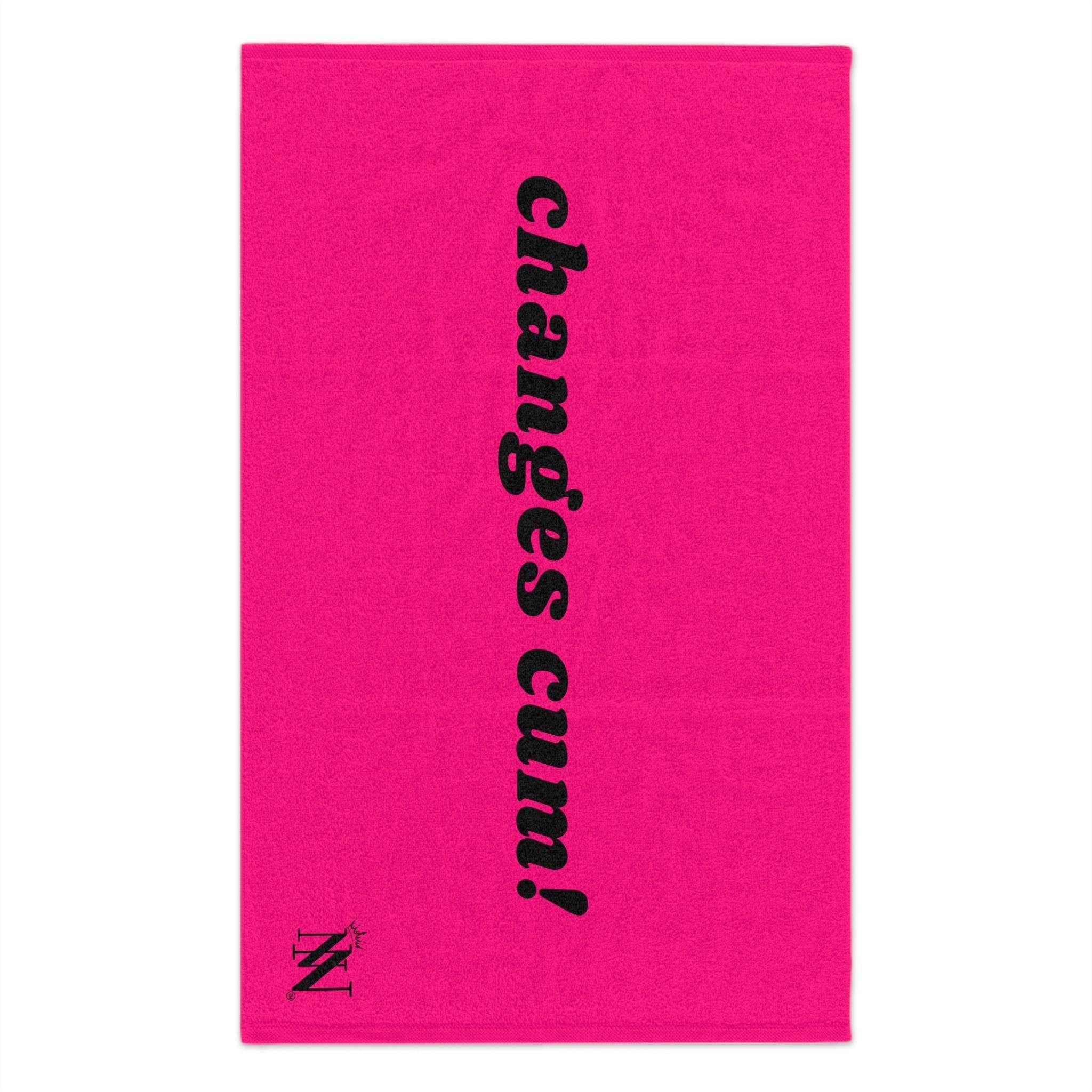 Changes Cum! Pink | Mix & Match Soft Sex Towels | Flirty Lovers’ Gifts