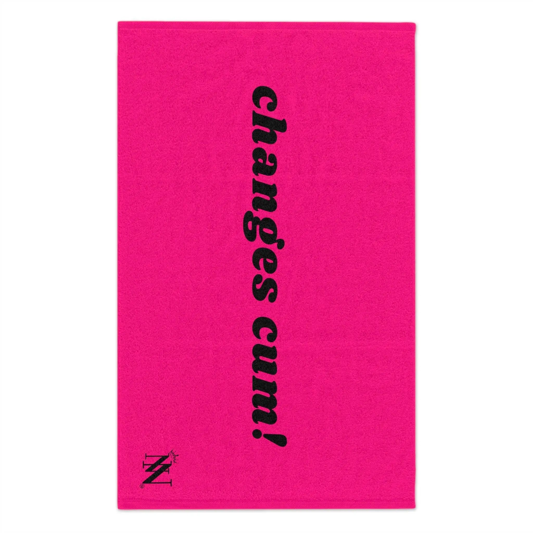 Changes Cum! Pink | Mix & Match Soft Sex Towels | Flirty Lovers’ Gifts
