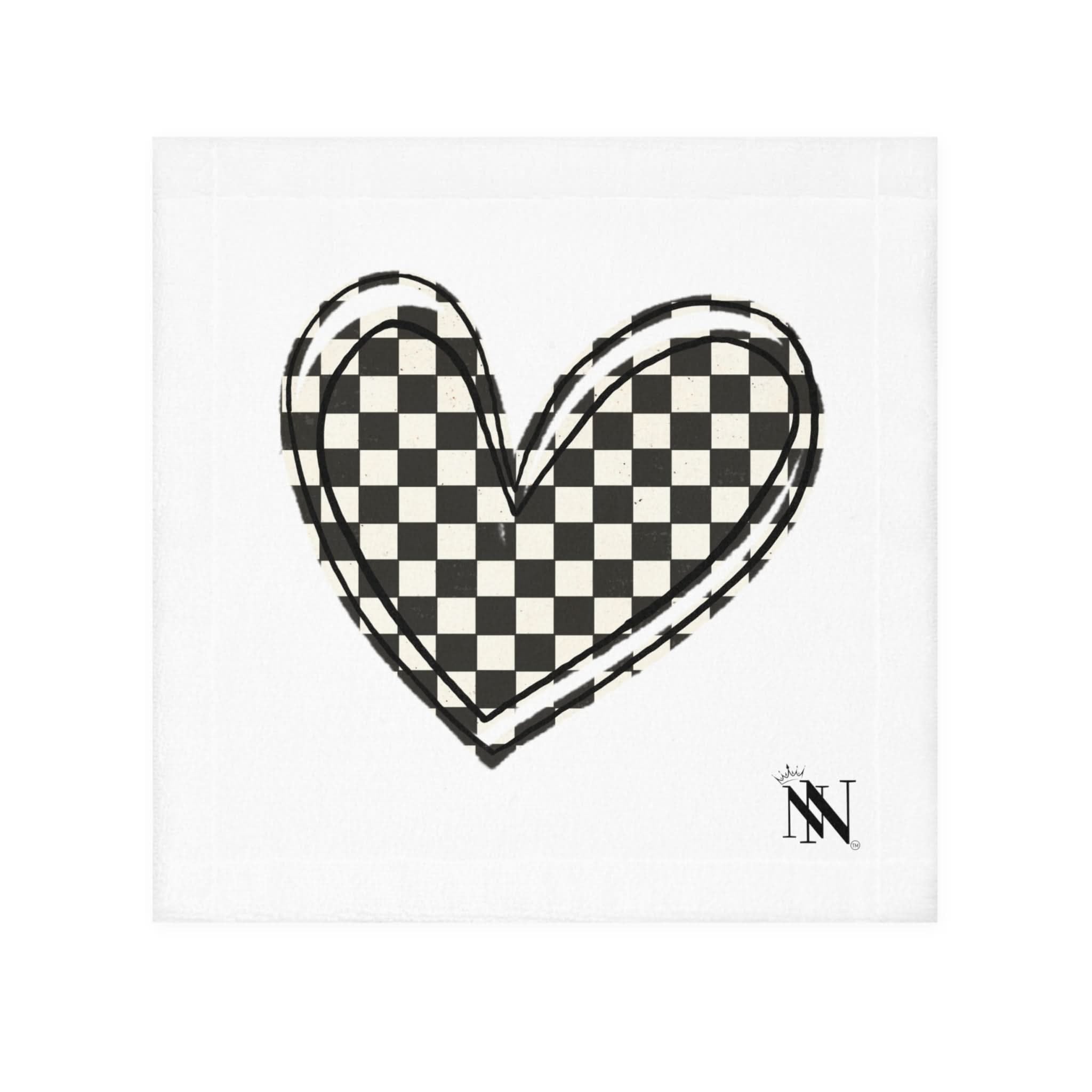 Checker Love | Mix & Match Lils’ Fun-Flirty Lovers’ Towels