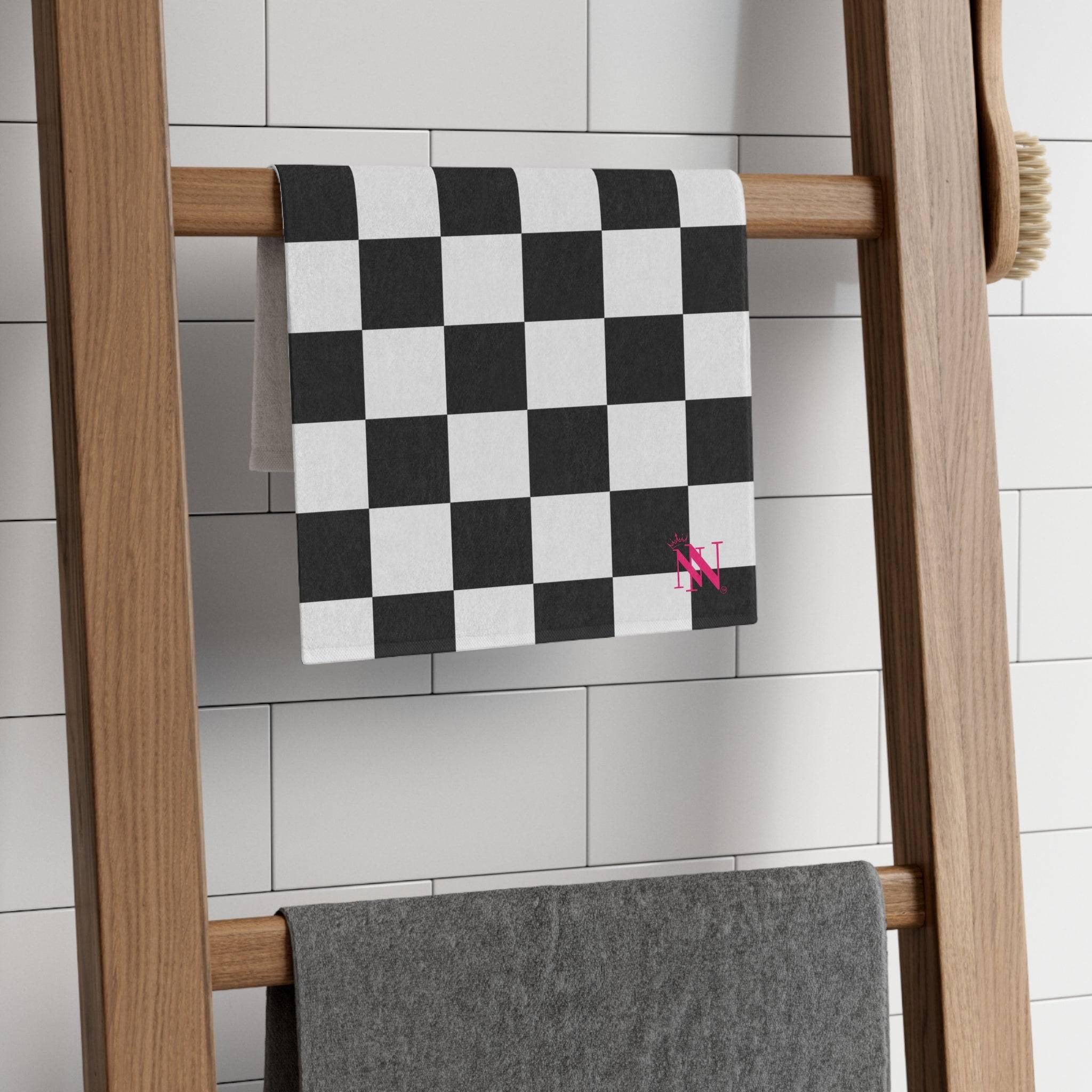 Checkered Past | Mix & Match Soft Fun-Flirty Lovers’ Towels