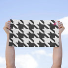 Checkered Past Star | Mix & Match Soft Fun-Flirty Lovers’ Towels