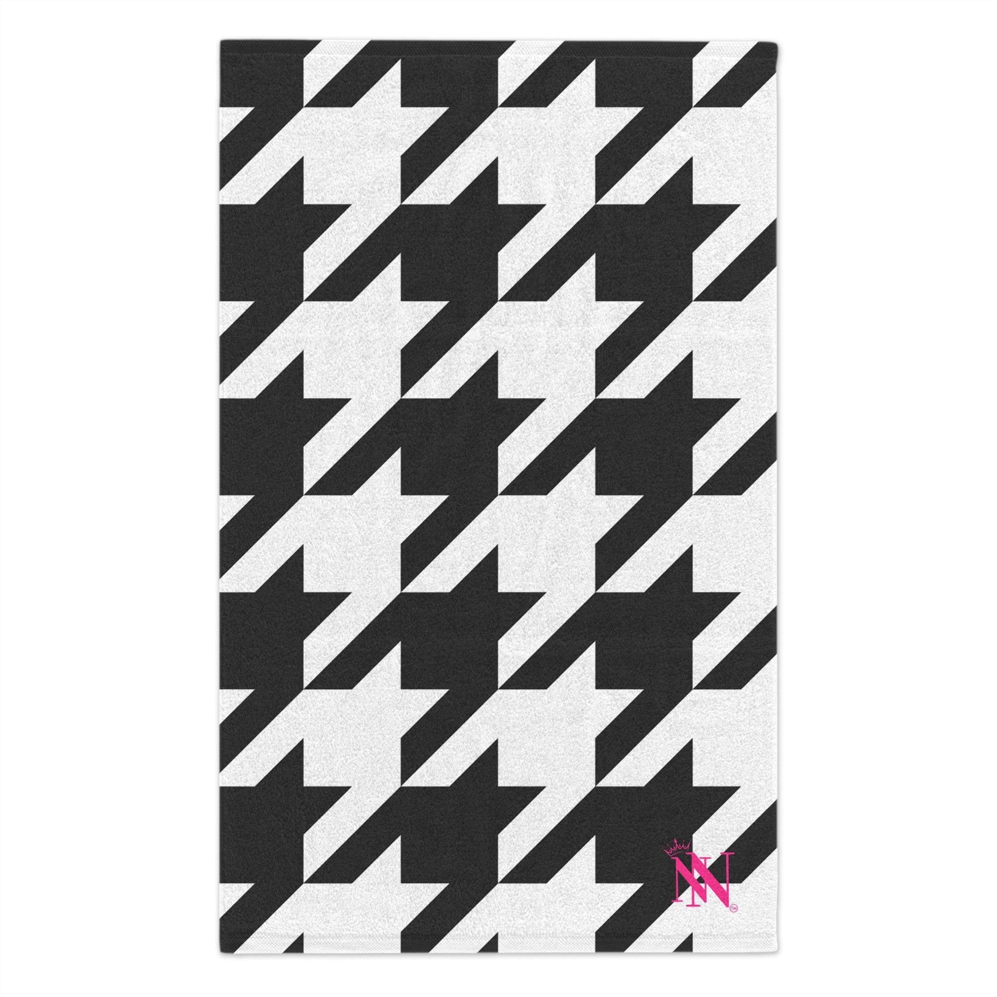 Checkered Past Star | Mix & Match Soft Fun-Flirty Lovers’ Towels