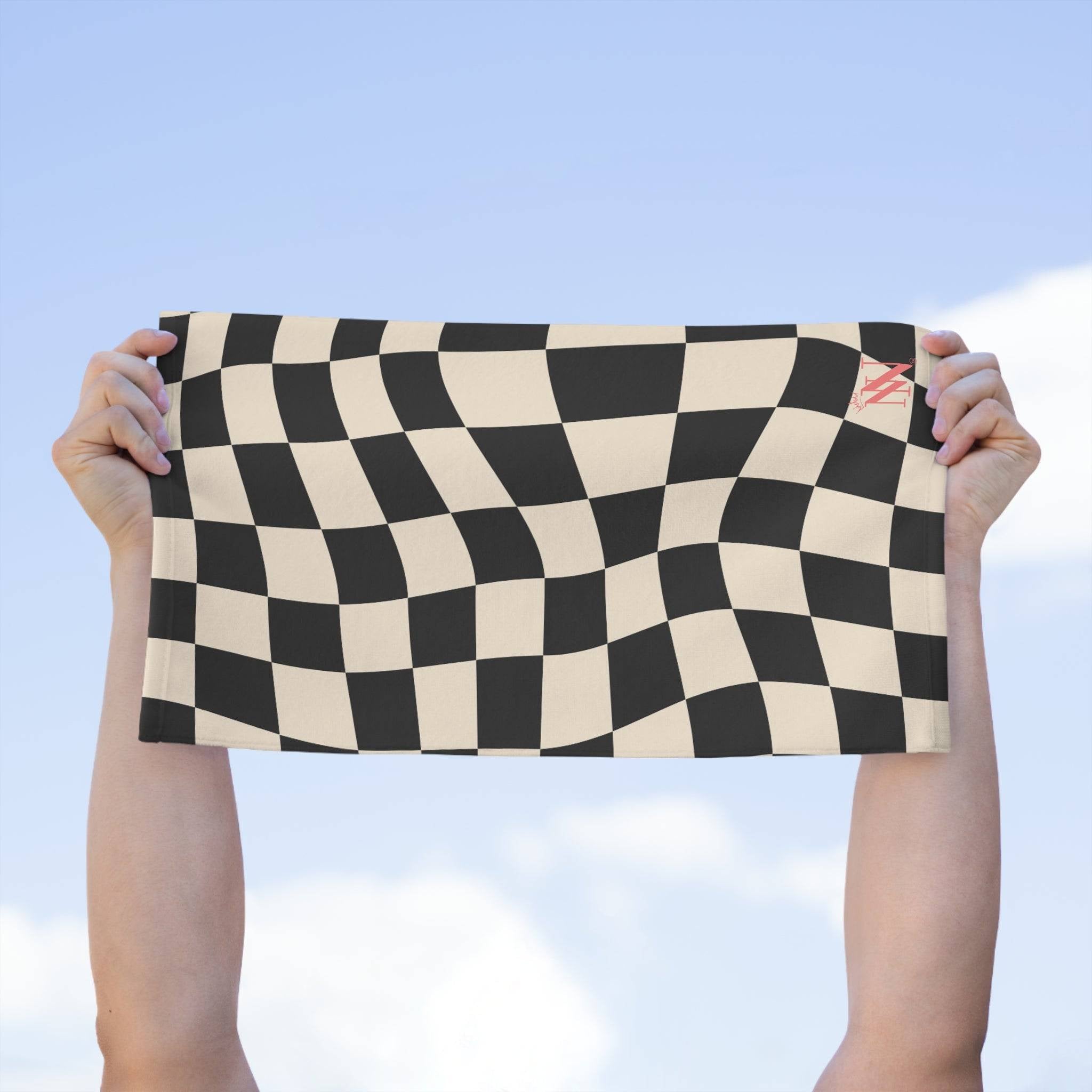 Checkered Pasts | Mix & Match Soft Fun-Flirty Lovers’ Towels
