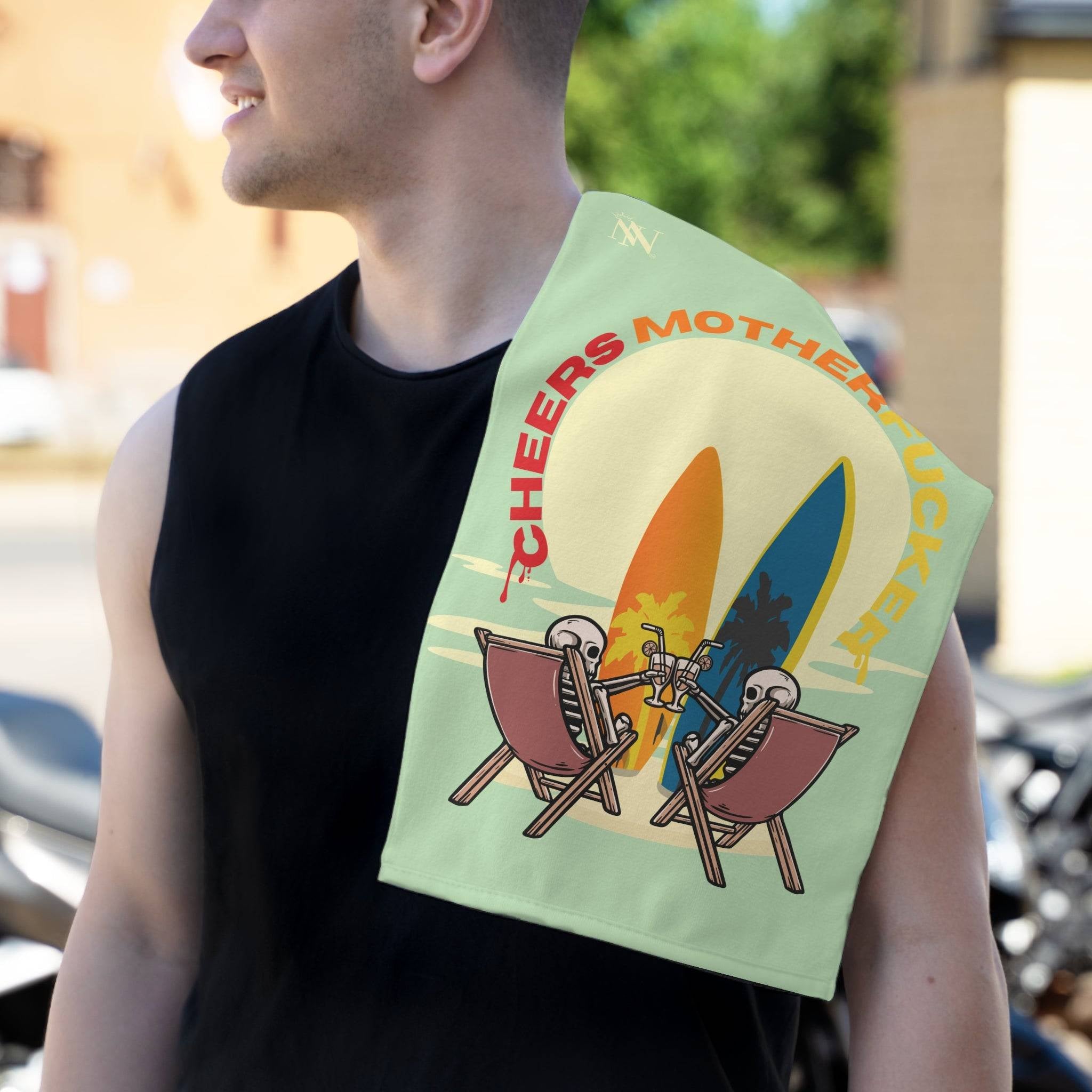 Cheers to the Good Life | Mix & Match Soft Fun-Flirty Lovers’ Towels