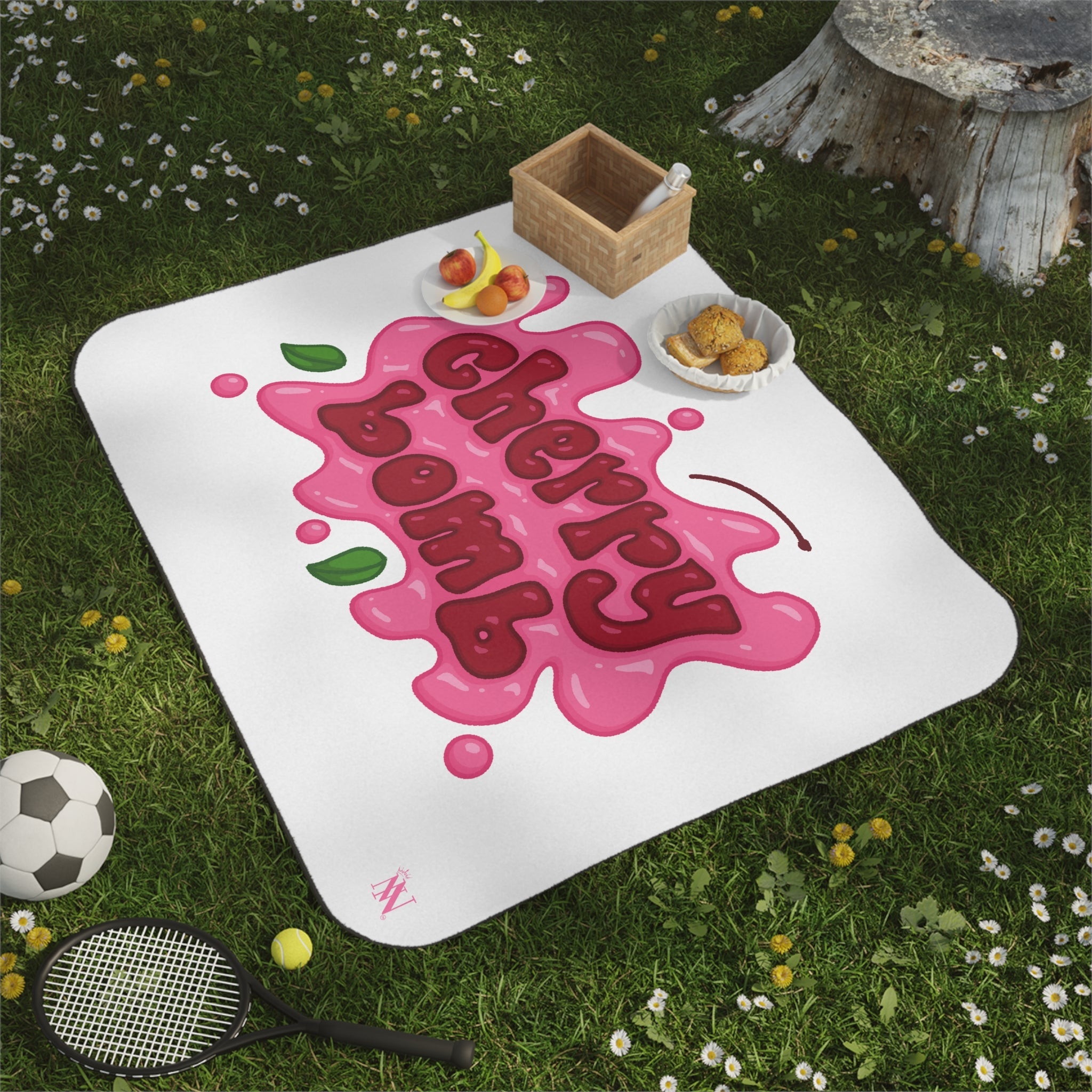 Cherry Bomb | Mix Match Fun-Flirty Lovers’ Water-Resistant Blankets