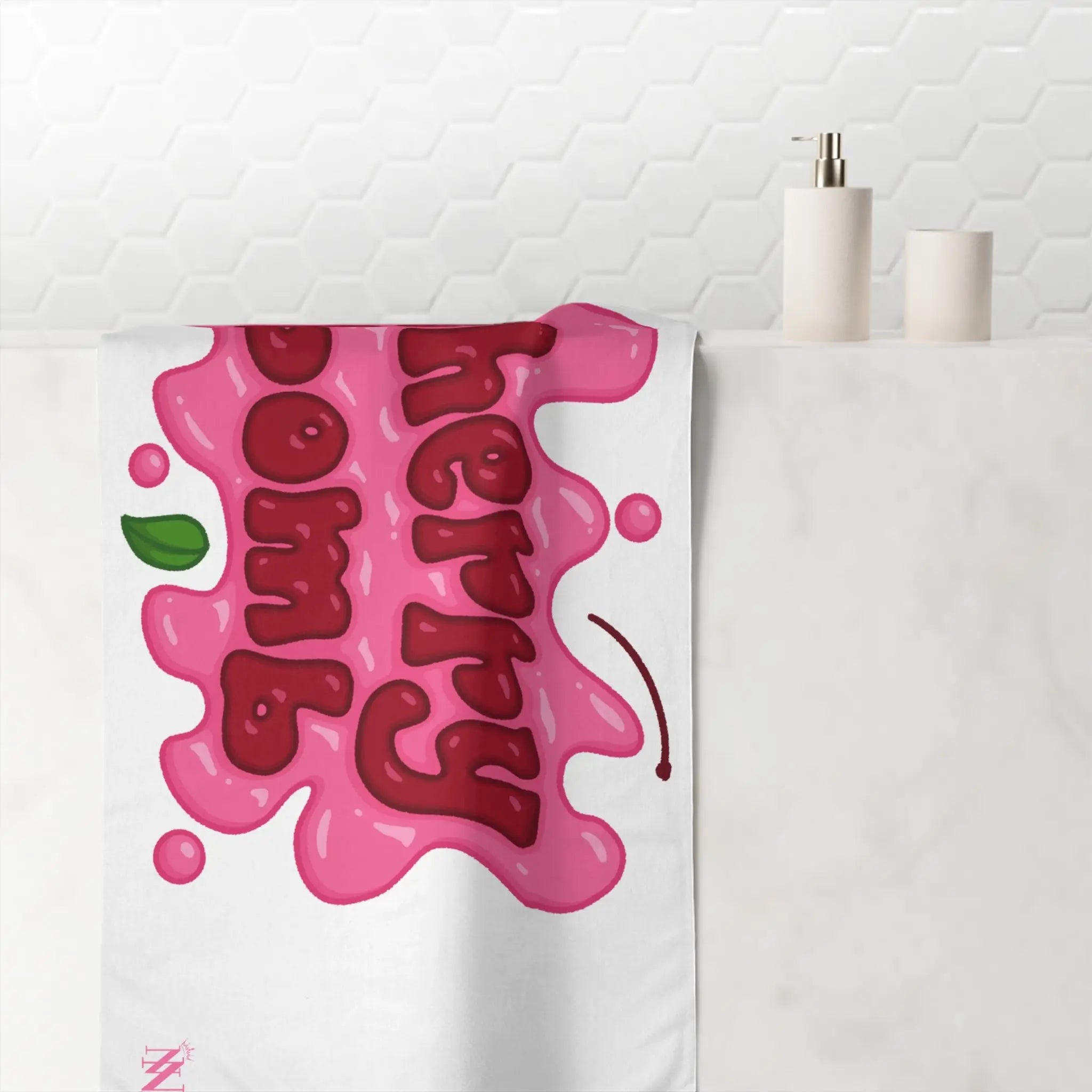 Cherry Bomb | Mix & Match XL Fun-Flirty Lovers’ Towels