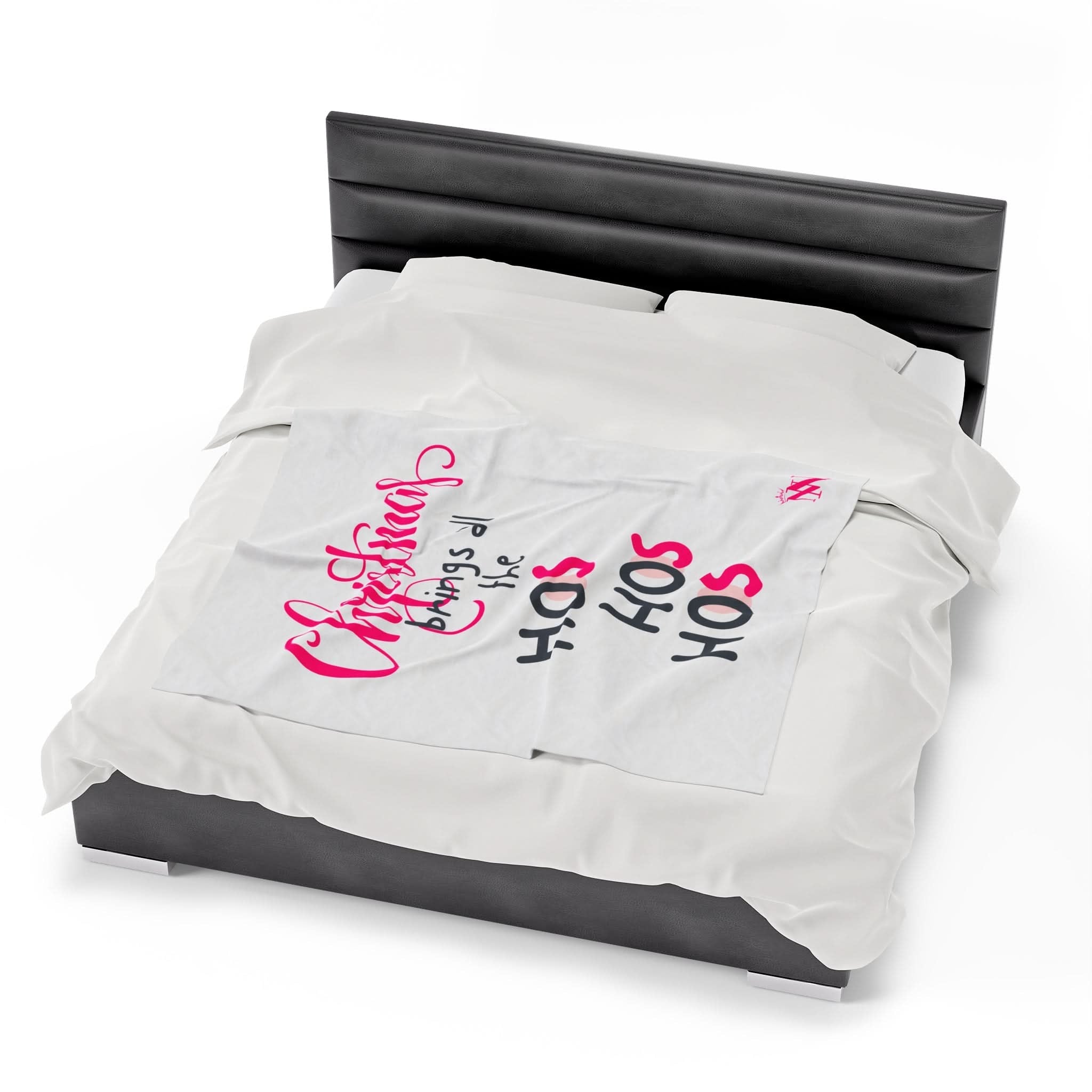 Christmas Brings All The Hos | Mix & Match Fun-Flirty Lovers’ Blankets