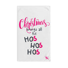 Christmas Brings All The Hos | Mix & Match Original Fun-Flirty Lovers’ Towels