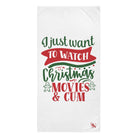 Christmas Movies & Cum | Mix & Match Naughty XL Fun-Flirty Lovers’ Towels