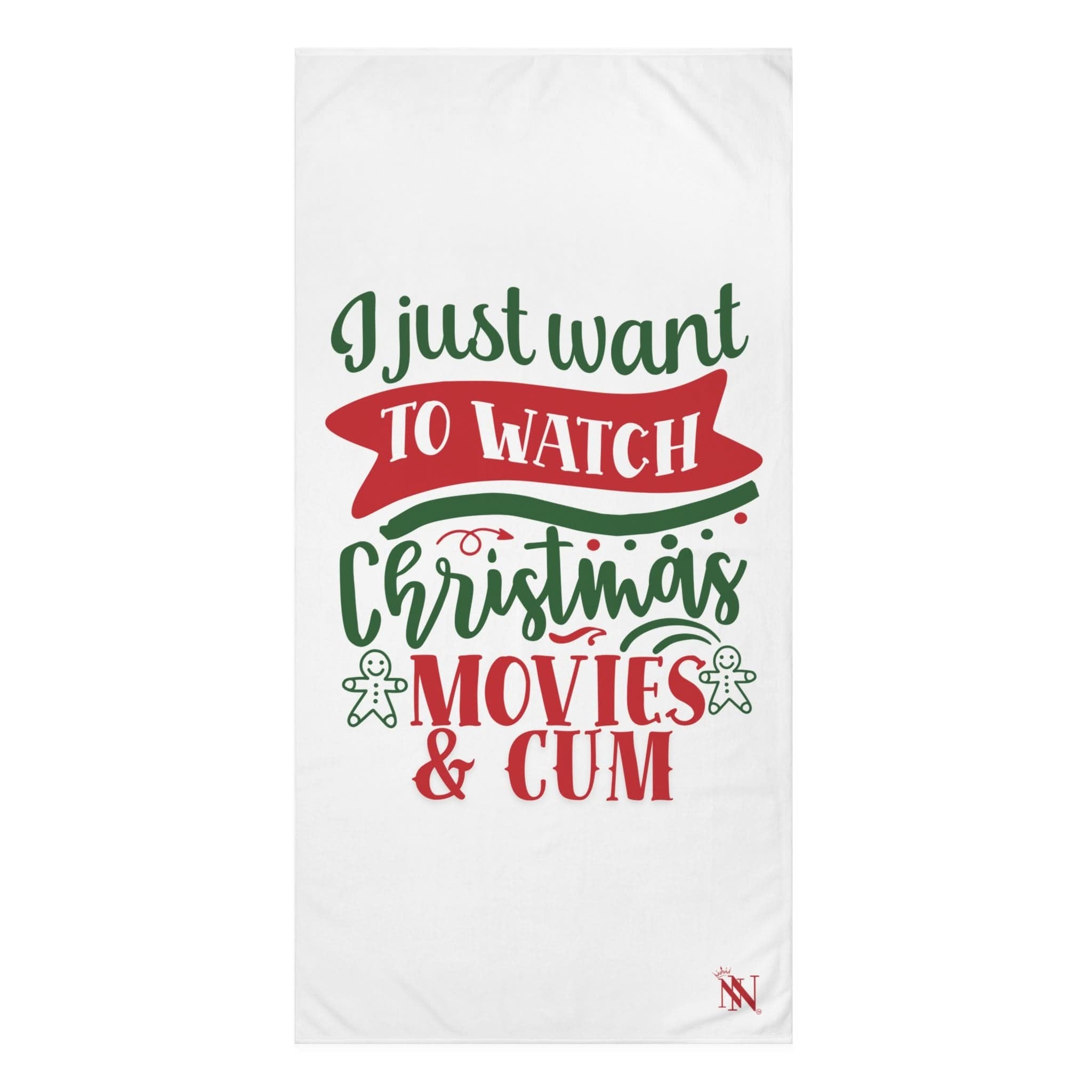 Christmas Movies & Cum | Mix & Match Naughty XL Fun-Flirty Lovers’ Towels
