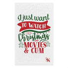 Christmas Movies & Cum | Mix & Match Soft Fun-Flirty Lovers’ Towels