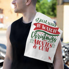 Christmas Movies & Cum | Mix & Match Soft Fun-Flirty Lovers’ Towels