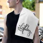 Classic Happy Birthday | Mix & Match Soft Fun-Flirty Lovers’ Towels
