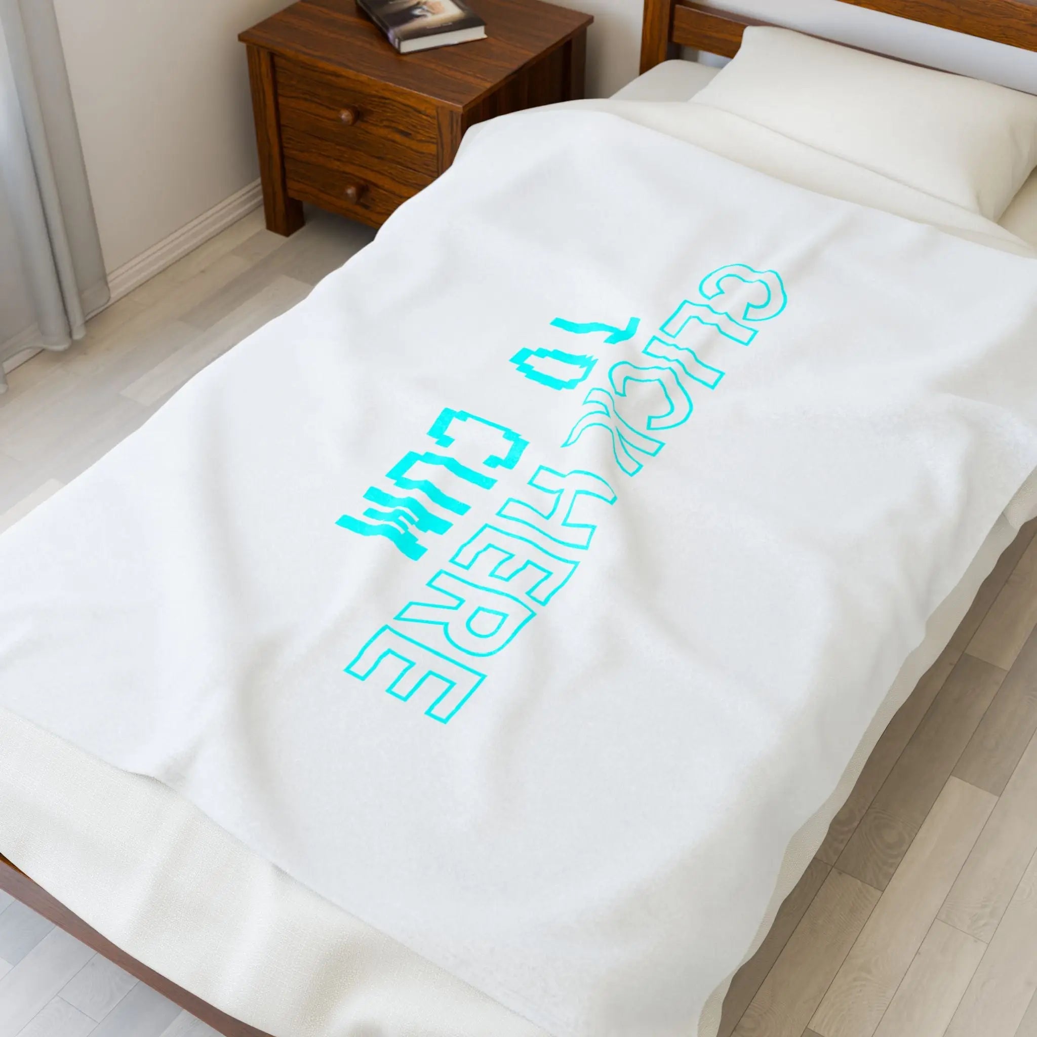 Click Here To Cum | Mix & Match Fun-Flirty Lovers’ Blankets