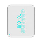 Click Here To Cum | Mix Match Fun-Flirty Lovers’ Water-Resistant Blankets