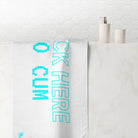 Click Here To Cum | Mix & Match Naughty XL Fun-Flirty Lovers’ Towels