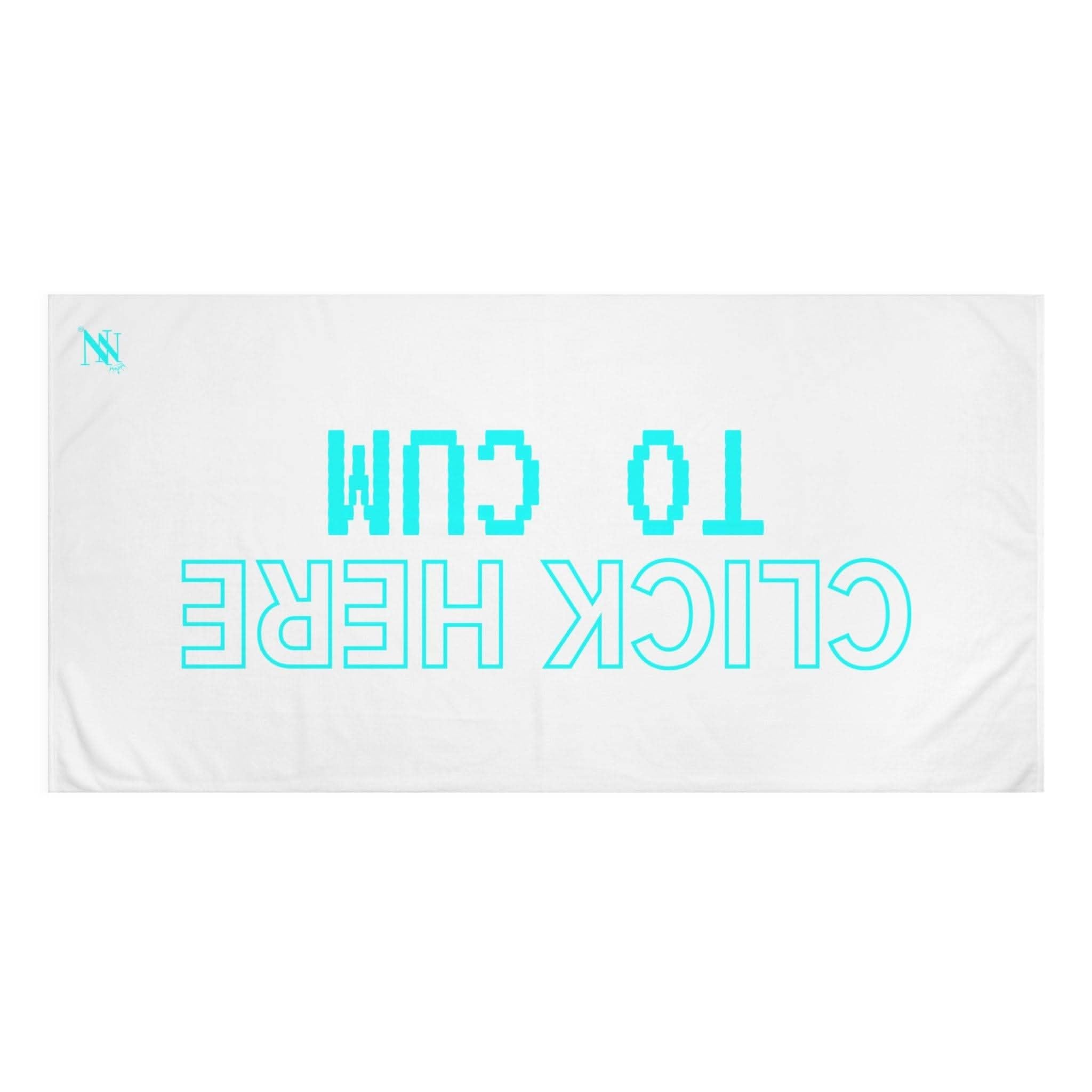 Click Here To Cum | Mix & Match Naughty XL Fun-Flirty Lovers’ Towels