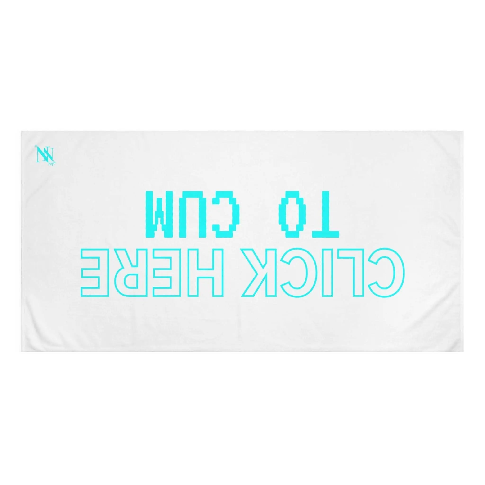 Click Here To Cum | Mix & Match Naughty XL Fun-Flirty Lovers’ Towels