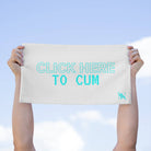 Click Here to Cum | Mix & Match Soft Fun-Flirty Lovers’ Towels