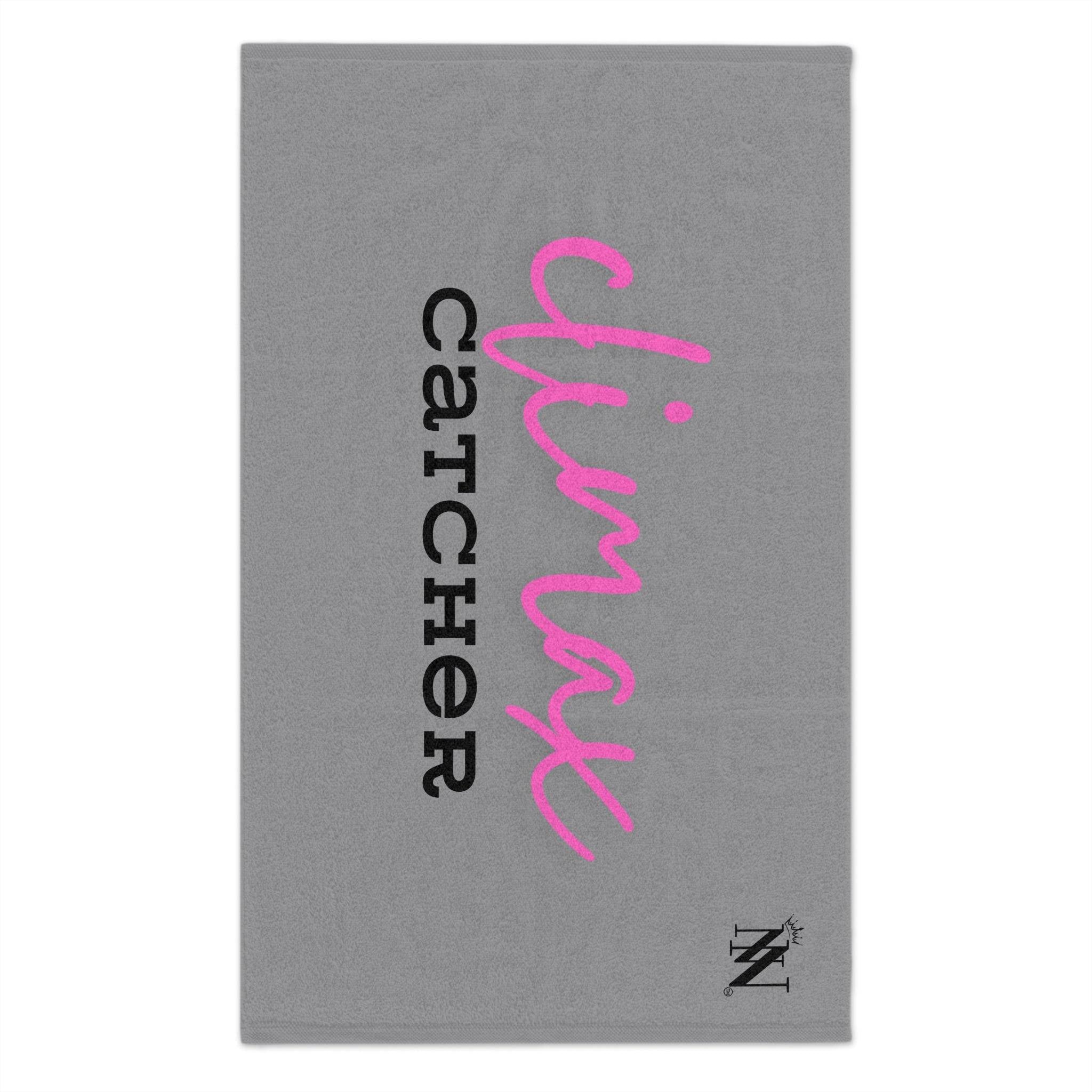 Climax Catcher Grey Mix & Match Soft Sex Towels | Naughty Lovers’ Gifts