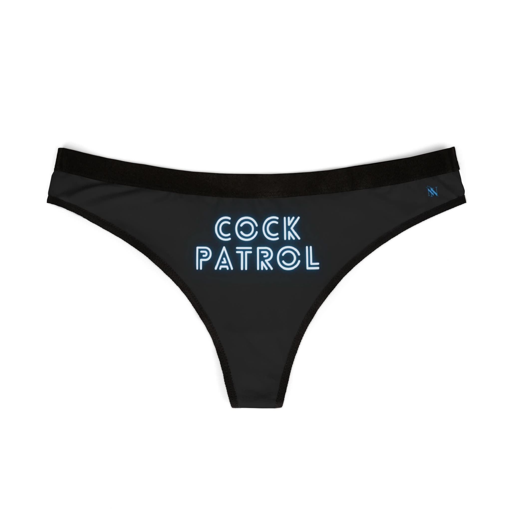 Cock Patrol | Mix & Match Women’s Fun-Flirty Lovers’ Thongs