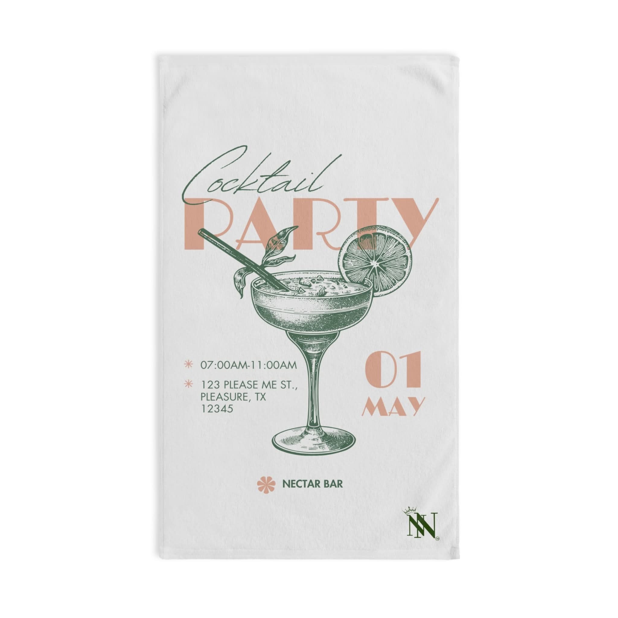 Cocktail Party | Mix & Match Original Fun-Flirty Lovers’ Towels
