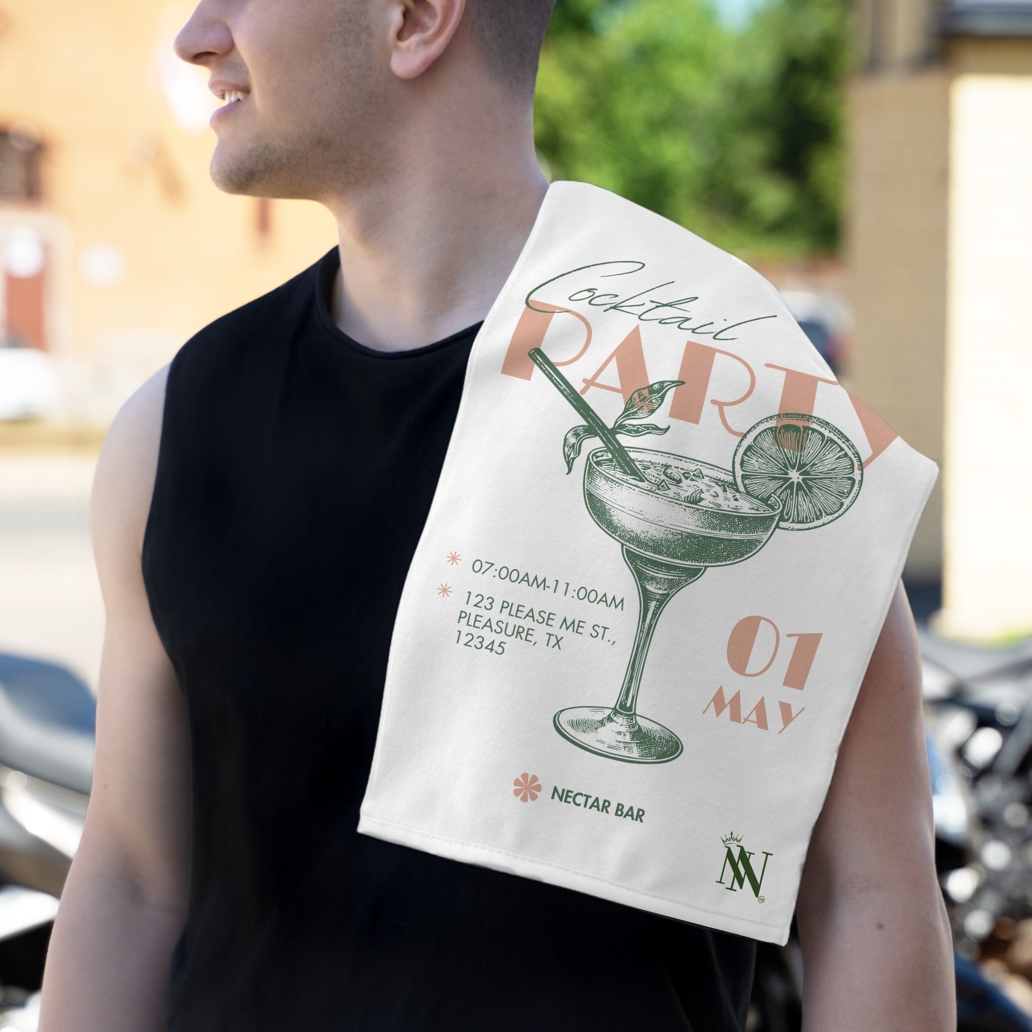 Cocktail Party | Mix & Match Soft Fun-Flirty Lovers’ Towels