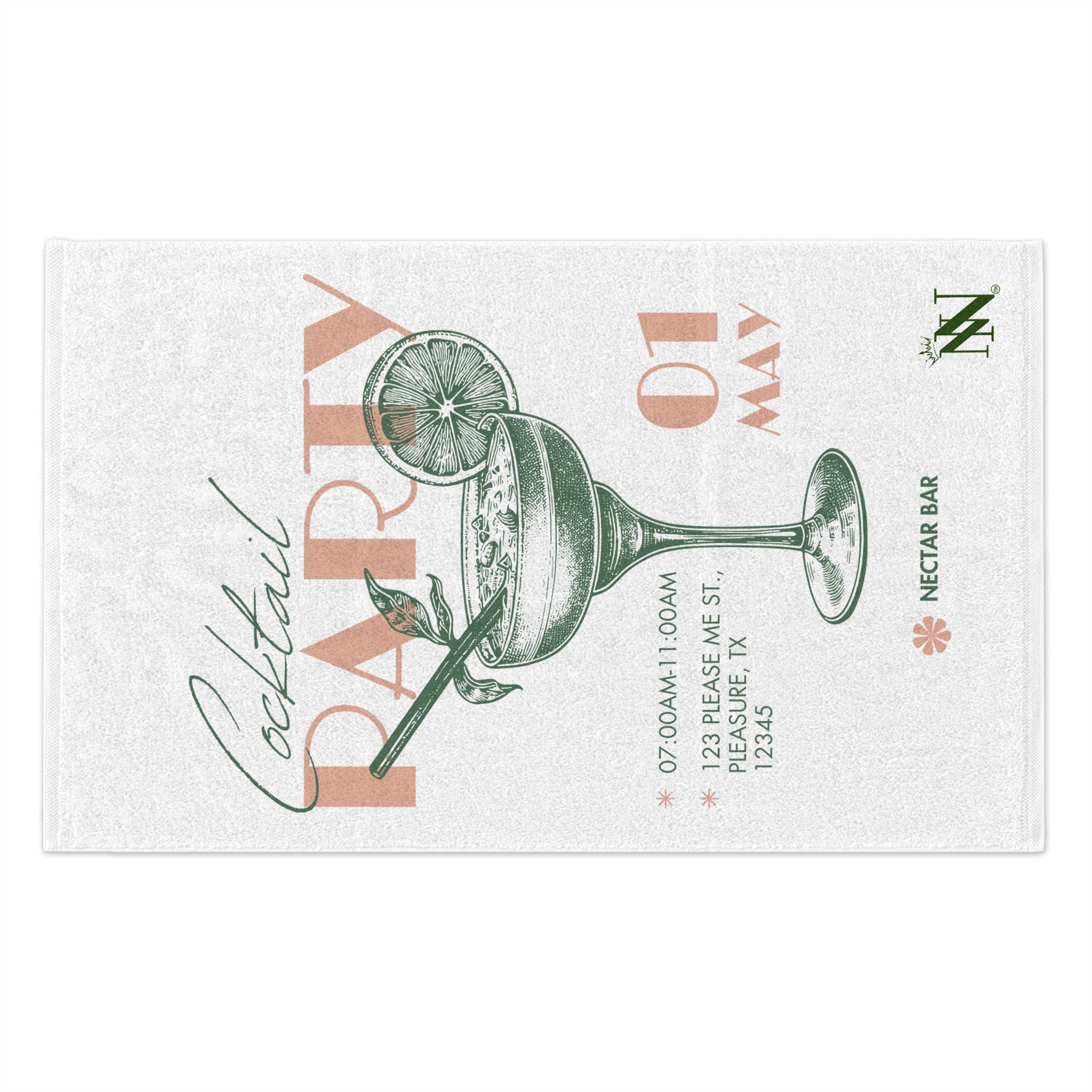 Cocktail Party | Mix & Match Soft Fun-Flirty Lovers’ Towels