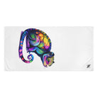 Colorful Love Chameleon | Mix & Match XL Fun-Flirty Lovers’ Towels