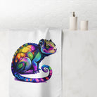 Colorful Love Chameleon | Mix & Match XL Fun-Flirty Lovers’ Towels
