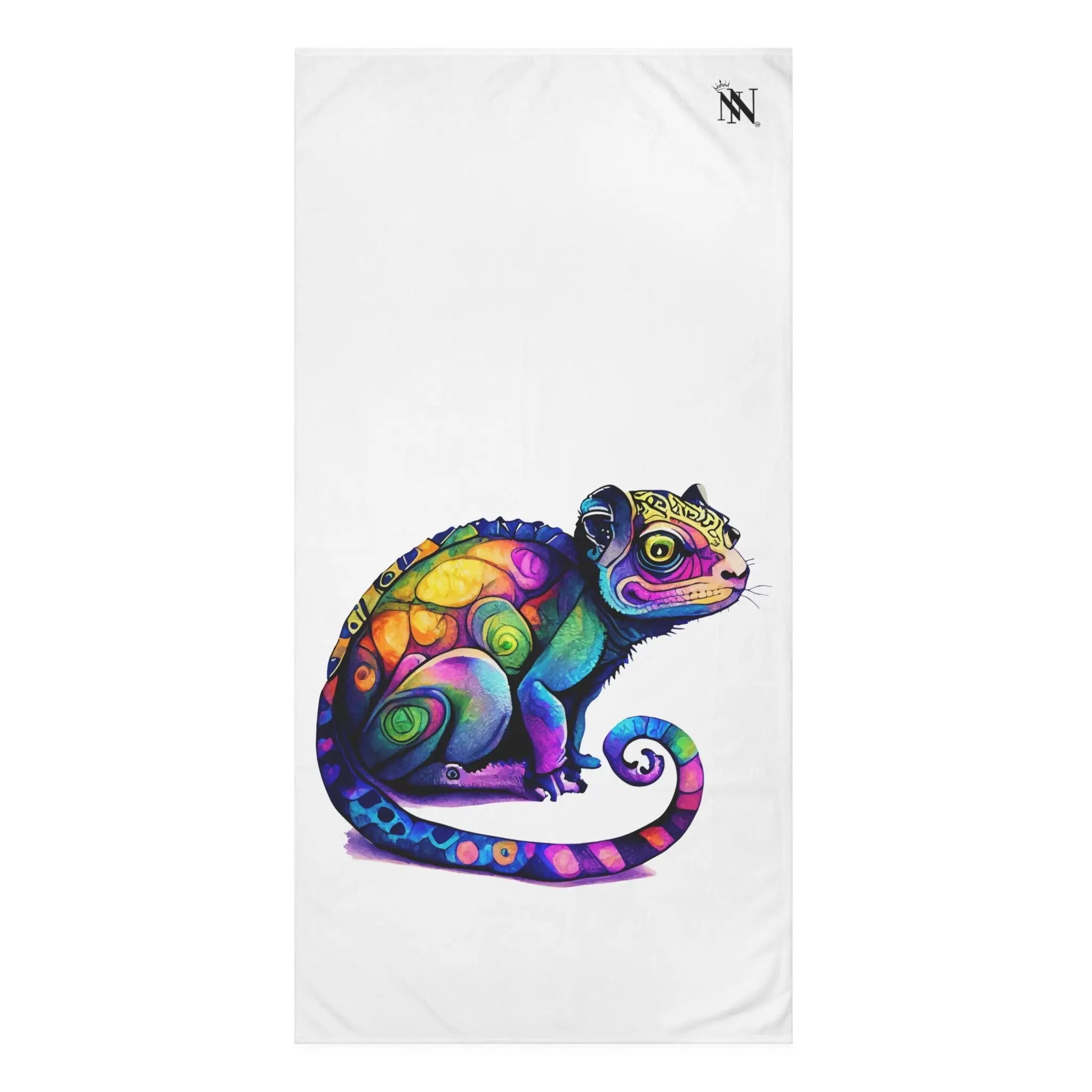 Colorful Love Chameleon | Mix & Match XL Fun-Flirty Lovers’ Towels