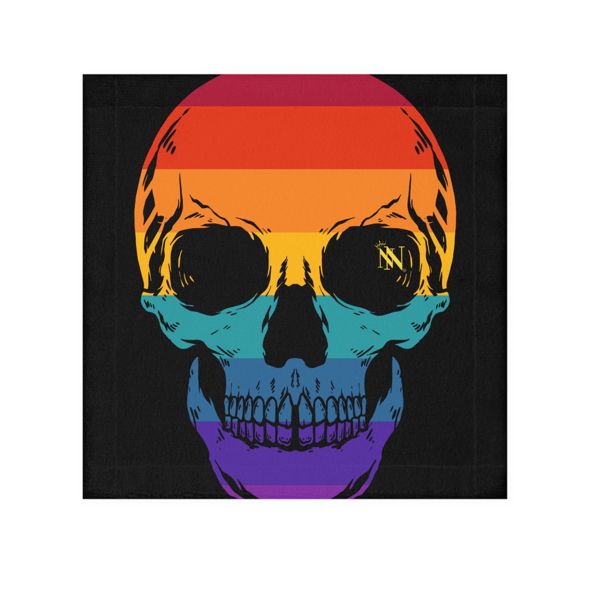 Colorful Skull | Mix & Match Lils’ Fun-Flirty Lovers’ Towels