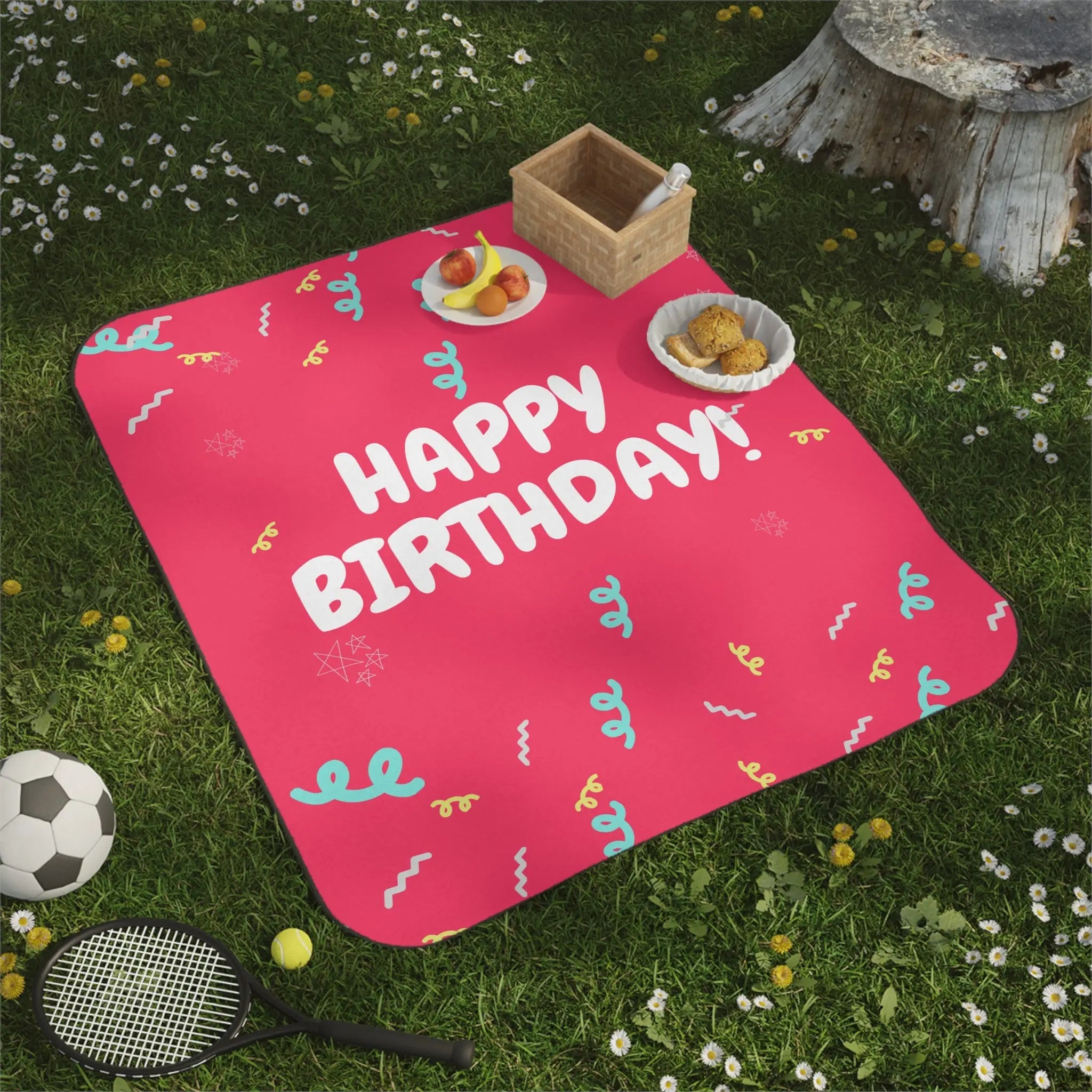 Confetti Happy Birthday! | Mix Match Fun-Flirty Lovers’ Water-Resistant Blankets