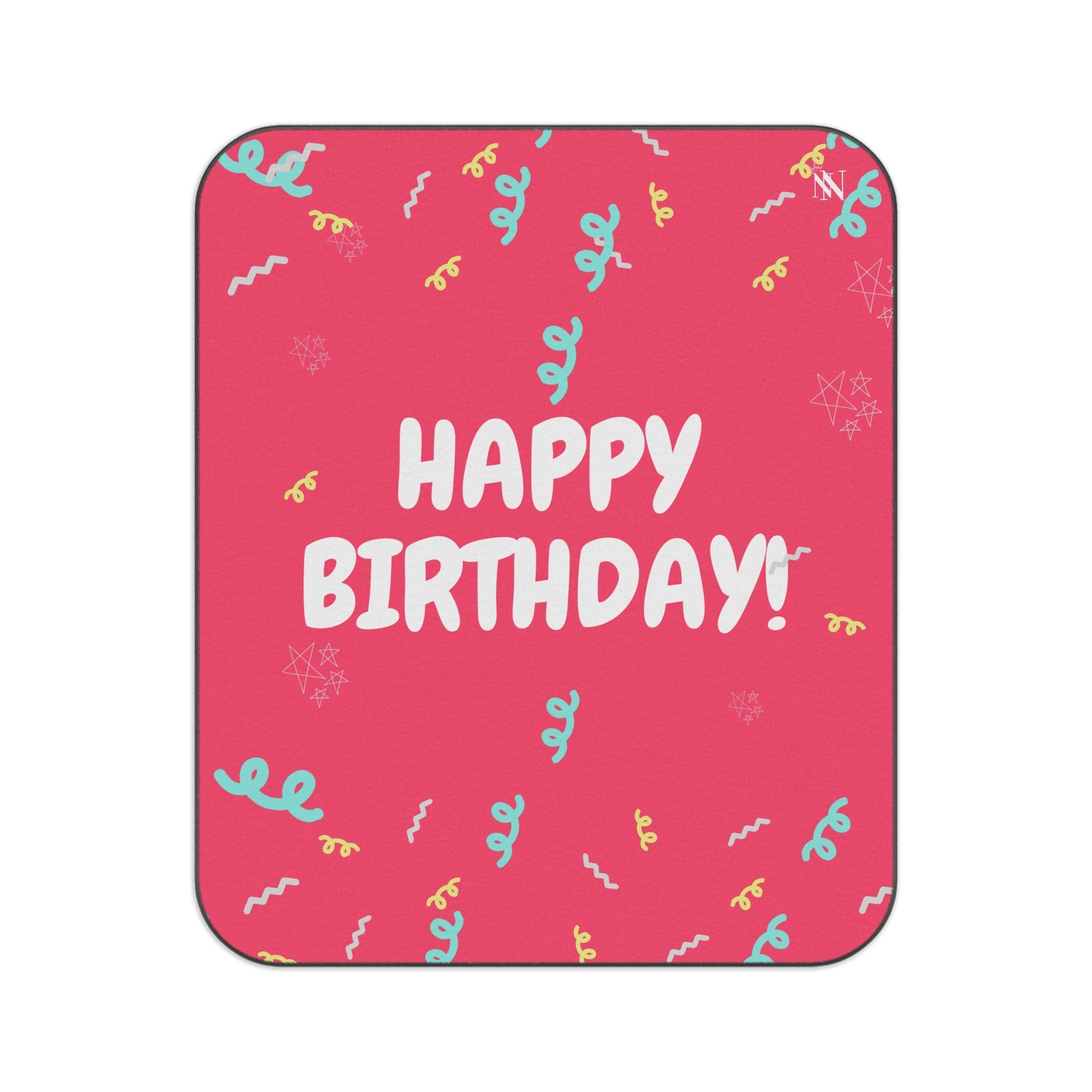 Confetti Happy Birthday! | Mix Match Fun-Flirty Lovers’ Water-Resistant Blankets