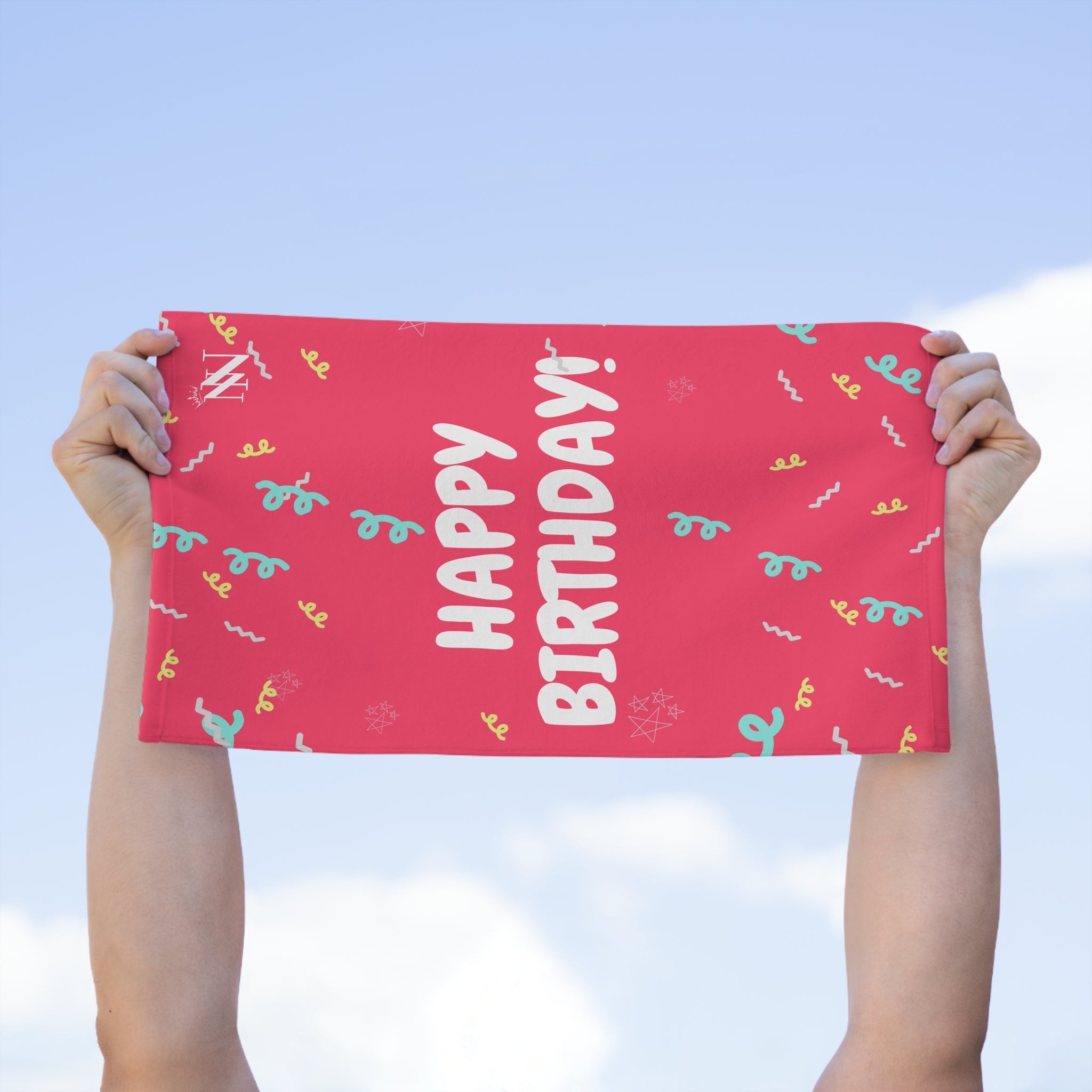 Confetti Happy Birthday | Mix & Match Soft Fun-Flirty Lovers’ Towels