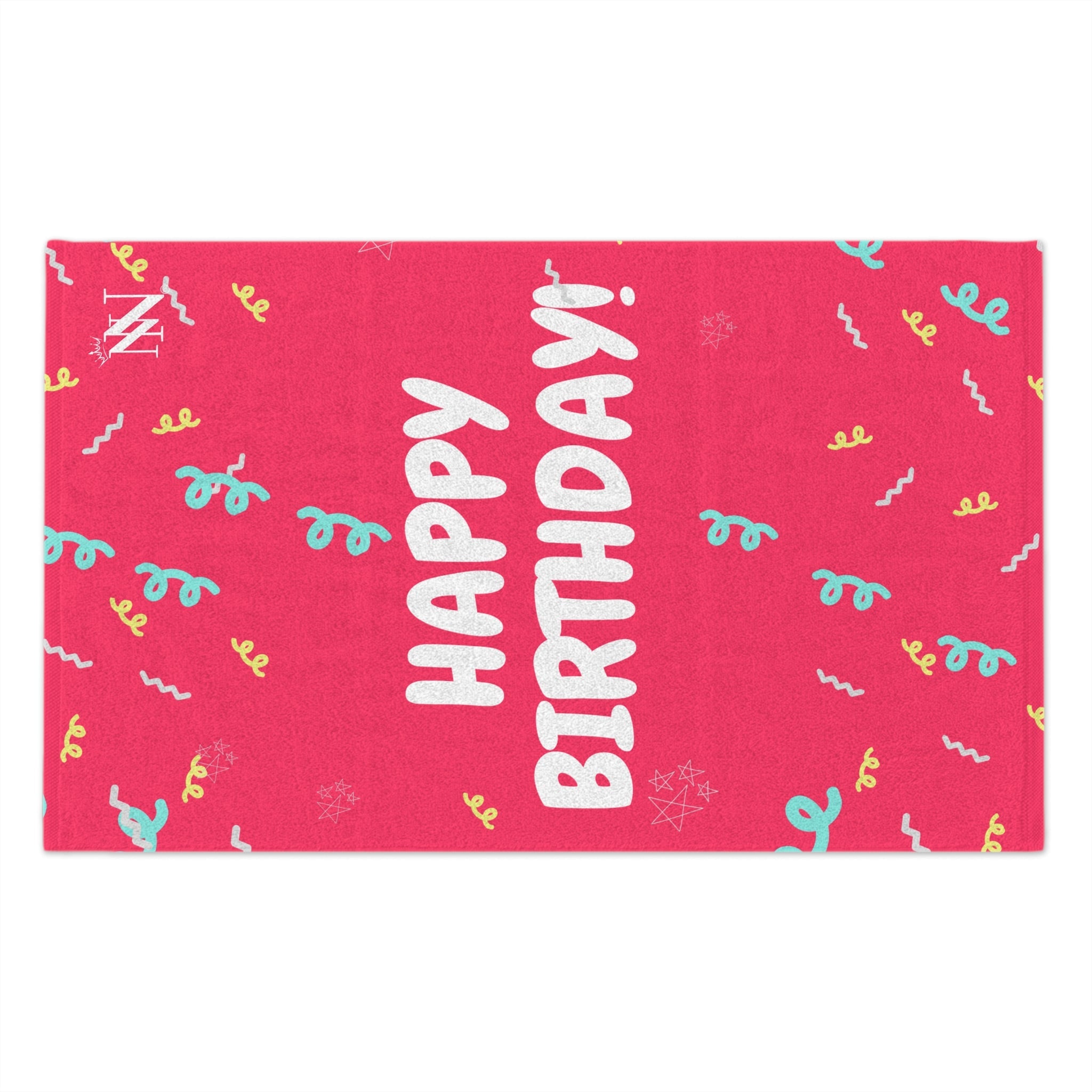 Confetti Happy Birthday | Mix & Match Soft Fun-Flirty Lovers’ Towels