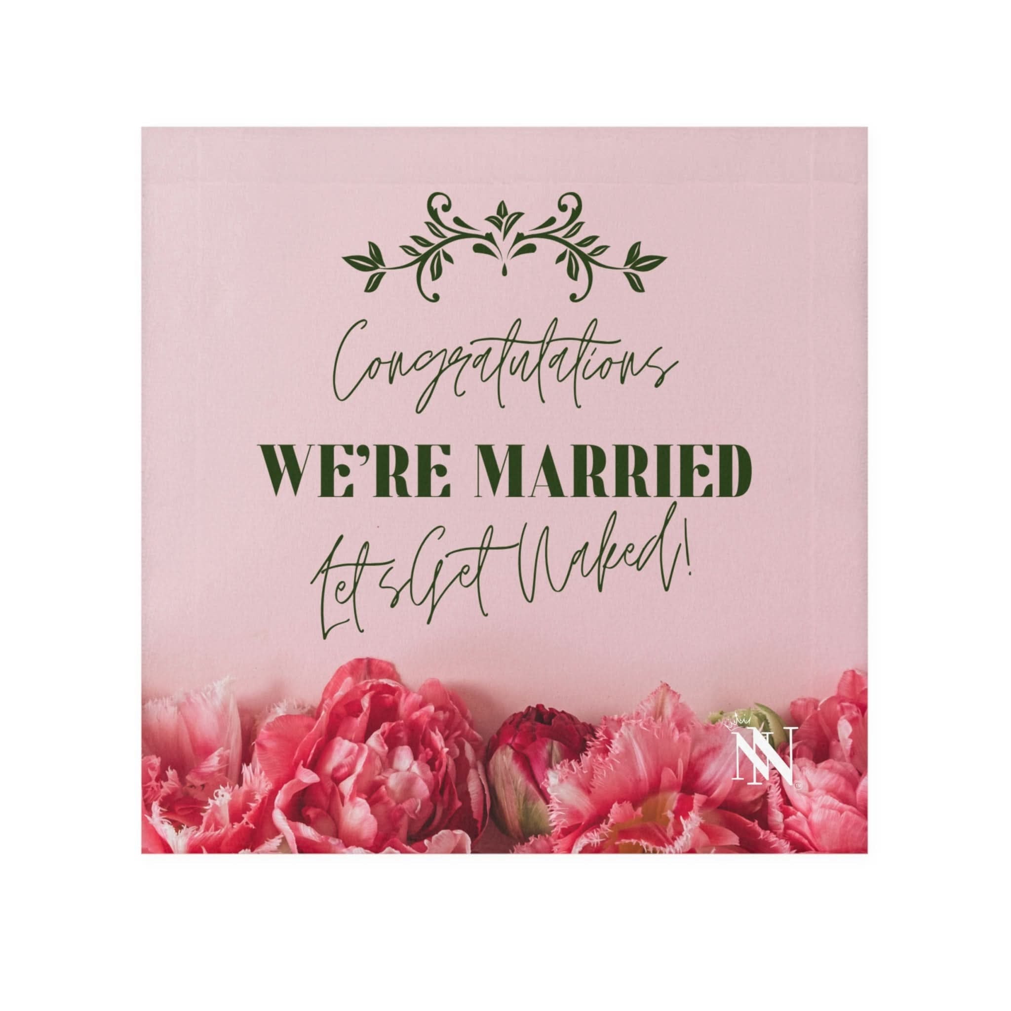 Congratulations We’re Married | Mix & Match Lils’ Fun-Flirty Lovers’ Towels