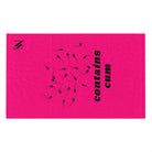 Contains Cum Pink | Mix & Match Soft Sex Towels | Flirty Lovers’ Gifts