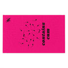 Contains Cum Pink | Mix & Match Soft Sex Towels | Flirty Lovers’ Gifts