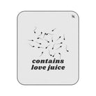 Contains Love Juice | Mix Match Fun-Flirty Lovers’ Water-Resistant Blankets