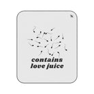 Contains Love Juice | Mix Match Fun-Flirty Lovers’ Water-Resistant Blankets